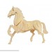 VolksRose 3D Wooden Jigsaw Puzzle Horse Pattern Children Educational Wood Craft Puzzles Toy DIY Kit for Child 3 Year and Up for Your Kids B01CYK1Y9O